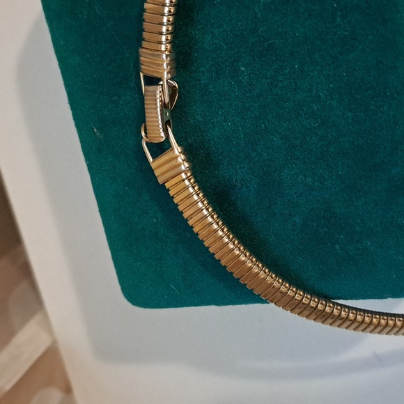 Vintage Park Lane Gold Tone Snake Collar Choker - Picture 6 of 9